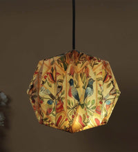 Load image into Gallery viewer, FRAKTUR COLLAPSIBLE BOX_SHAPED ORIGAMI HANGING LAMPSHADE