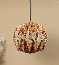 Load image into Gallery viewer, FRAKTUR COLLAPSIBLE BOX_SHAPED ORIGAMI HANGING LAMPSHADE