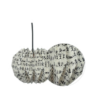 Load image into Gallery viewer, WARLI MIX DAHLIA COLLAPSIBLE ORIGAMI HANGING LAMPSHADE