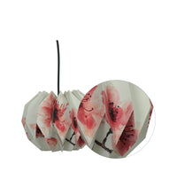 Load image into Gallery viewer, SAKURA DAHLIA COLLAPSIBLE ORIGAMI HANGING LAMPSHADES