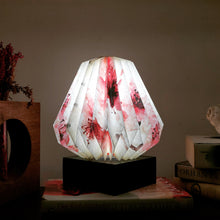 Load image into Gallery viewer, SAKURA COLLAPSIBLE HANDCRAFTED ORIGAMI TABLE LAMP