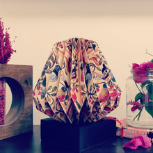 Load image into Gallery viewer, FRAKTUR COLLAPSIBLE ORIGAMI TABLE LAMP