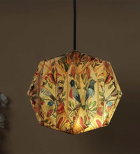 Load image into Gallery viewer, FRAKTUR COLLAPSIBLE BOX_SHAPED ORIGAMI HANGING LAMPSHADE

