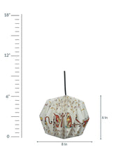 Load image into Gallery viewer, CALVIN HOBBES COLLAPSIBLE ORIGAMI HANGING LAMPSHADE
