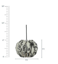 Load image into Gallery viewer, WARLI LARGE DAHLIA COLLAPSIBLE ORIGAMI HANGING LAMPSHADE
