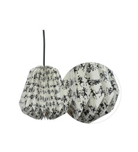 Load image into Gallery viewer, WARLI MIX CONICAL COLLAPSIBLE ORIGAMI HANGING LAMPSHADE
