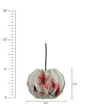 Load image into Gallery viewer, SAKURA DAHLIA COLLAPSIBLE ORIGAMI HANGING LAMPSHADES
