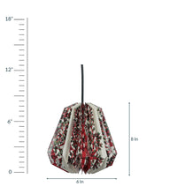 Load image into Gallery viewer, TREE OF LIFE GOND COLLAPSIBLE ORIGAMI HANGING LAMPSHADE
