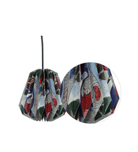 Load image into Gallery viewer, GOND ART COLLAPSIBLE CONICAL ORIGAMI HANGING LAMPSHADE
