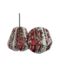 Load image into Gallery viewer, TREE OF LIFE GOND COLLAPSIBLE ORIGAMI HANGING LAMPSHADE
