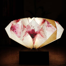 Load image into Gallery viewer, SAKURA DISC SHAPED ORIGAMI TABLE LAMP
