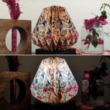 Load image into Gallery viewer, FRAKTUR COLLAPSIBLE ORIGAMI TABLE LAMP
