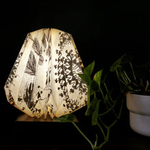 Load image into Gallery viewer, WARLI CONICAL COLLAPSIBLE ORIGAMI TABLE LAMP
