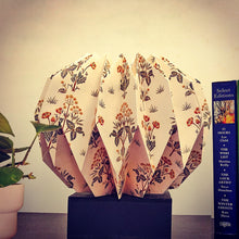 Load image into Gallery viewer, AUTUMN LEAVES COLLAPSIBLE ORIGAMI TABLE LAMP

