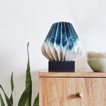 Load image into Gallery viewer, OCEAN WAVES SAND COLLAPSIBLE ORIGAMI TABLE LAMP
